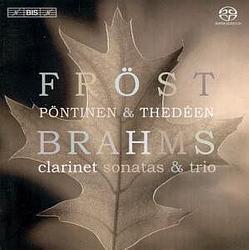 Foto van Brahms - clarinet / martin frost, clarinet, roland pont - cd (7318599913537)