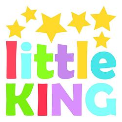 Foto van Kids decor muursticker little king jongens 2 stickervellen