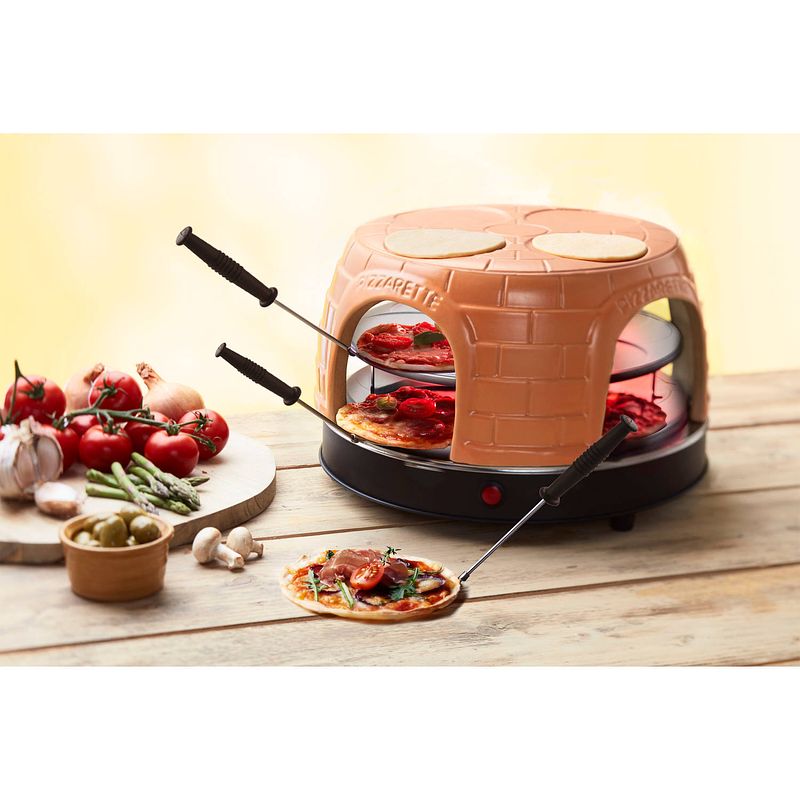 Foto van Maxxhome pizza oven - terracotta oven - pizzaoven - 8 personen