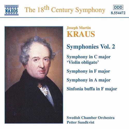 Foto van Kraus: symphonies volume 2 - cd (0636943447222)