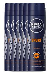 Foto van Nivea men sport deodorant spray voordeelverpakking