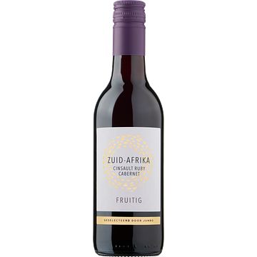 Foto van Jumbo huiswijn fruitig zuidafrika cinsault ruby cabernet 250ml