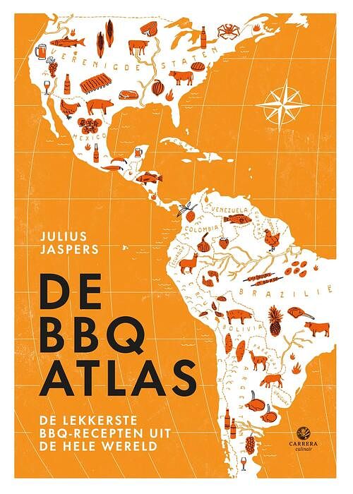 Foto van De bbqatlas - julius jaspers - ebook (9789048860555)