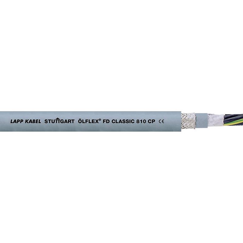 Foto van Lapp 26451-1000 geleiderkettingkabel ölflex® classic fd 810 cp 4 g 1.50 mm² grijs 1000 m