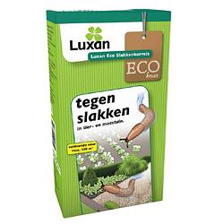 Foto van Luxan slakkenkorrels eco 500 gram karton groen