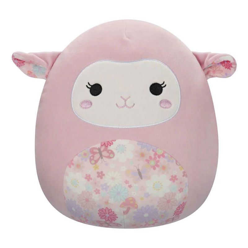 Foto van Squishmallows knuffel lala het roze lam - 30 cm