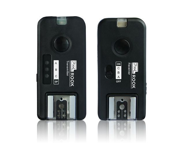 Foto van Pixel radio trigger set rook voor nikon