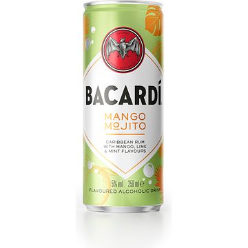 Foto van Bacardi mango mojito blik 250ml bij jumbo