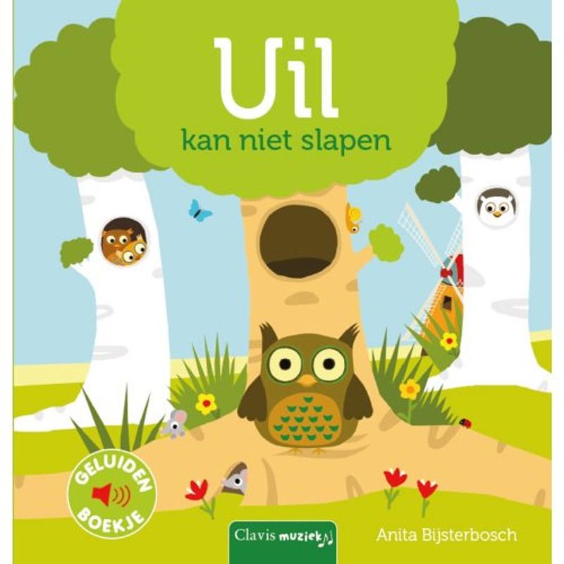 Foto van Uil kan niet slapen (geluidenboek)