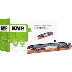 Foto van Kmp h-t185 tonercassette vervangt hp 130a, cf350a zwart 1300 bladzijden compatibel toner