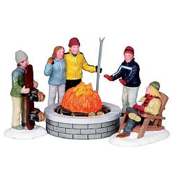 Foto van Lemax - 'sfire pit's - verlicht figuur - exclusief adapter