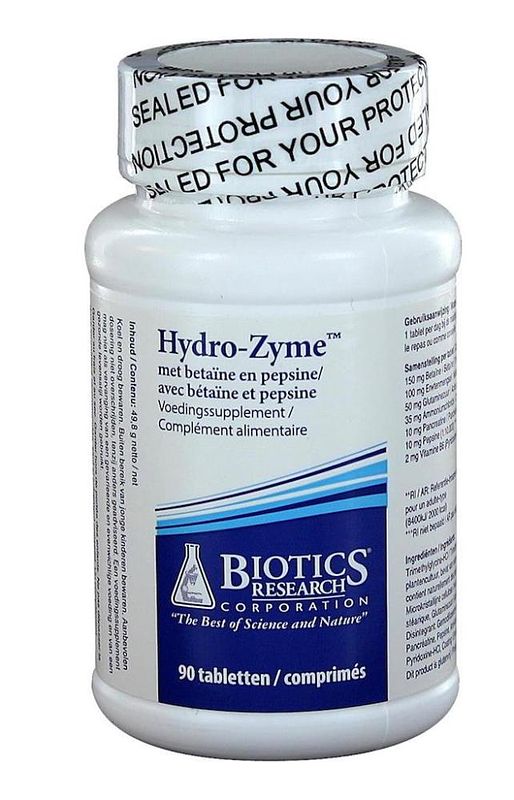 Foto van Biotics hydro-zyme tabletten