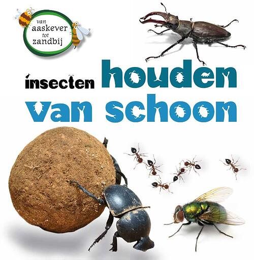 Foto van Insecten houden van schoon - sarah ridley - hardcover (9789464392906)