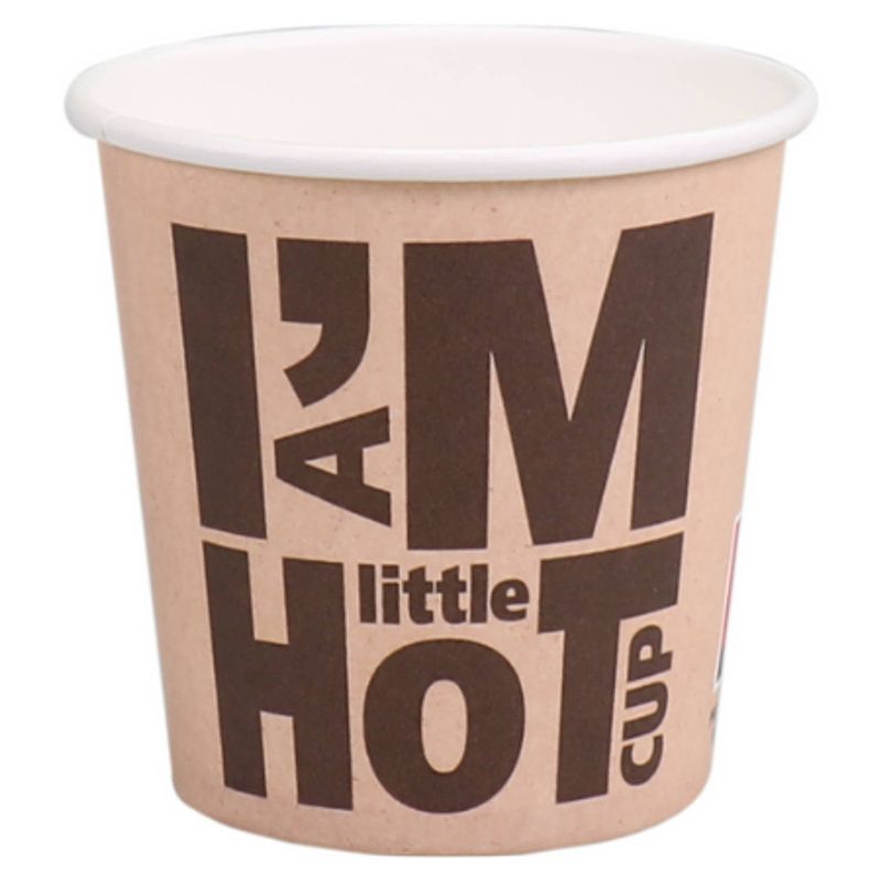 Foto van Kartonnen beker i'sam little hot cup (50x 100ml)