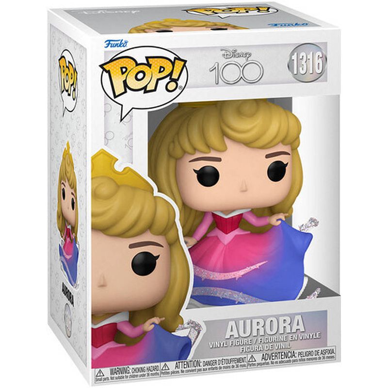 Foto van Disney'ss 100th - aurora - doornroosje - funko pop #1316