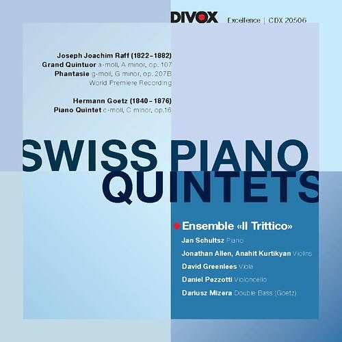 Foto van Raff & goetz: swiss piano quintets - cd (7619913205063)