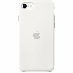 Foto van Apple silicone case voor iphone se telefoonhoesje wit