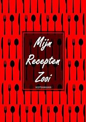 Foto van Kerstcadeau - blanco recepten invulboek - "mijn recepten zooi" - boek cadeau - paperback (9789464658606)