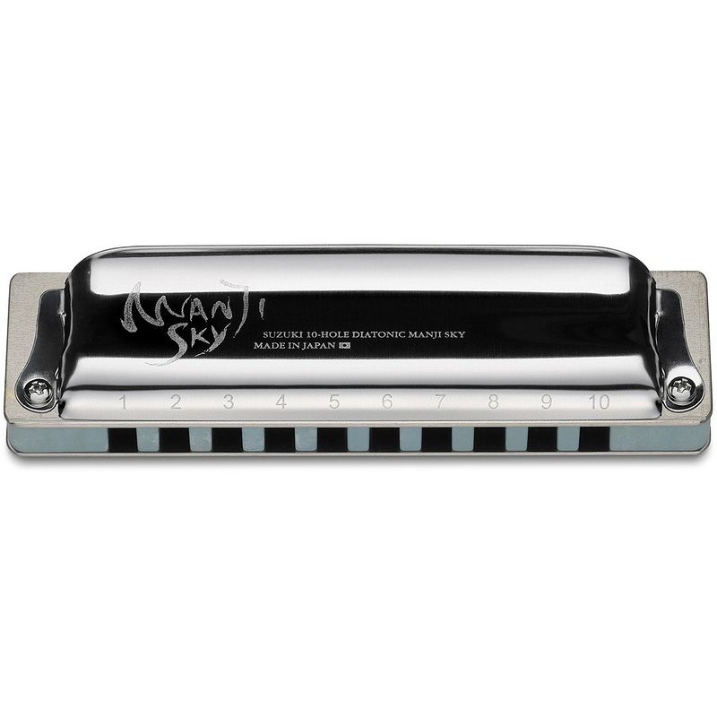 Foto van Suzuki manji sky m-20s diatonische mondharmonica d