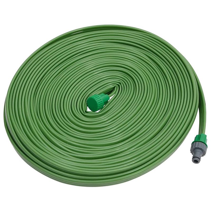 Foto van The living store tuinslang - sproeislang - 7.5m x 25mm - pvc - groen