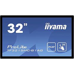 Foto van Iiyama prolite tf3215mc-b1ag touchscreen monitor 80 cm (31.5 inch) energielabel f (a - g) 1920 x 1080 pixel full hd 8 ms hdmi, vga amva3-led