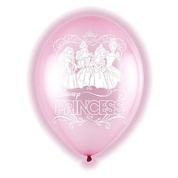 Foto van Amscan ballonnen met led-verlichting disney princess 28 cm