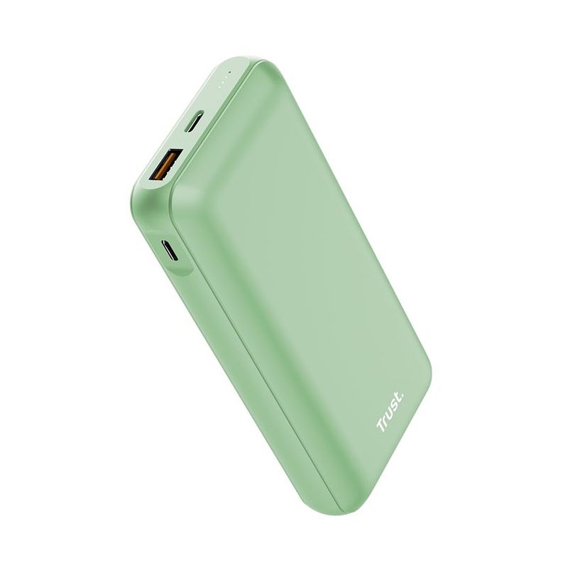 Foto van Trust redoh fast powerbank 20.000 mah powerbank groen