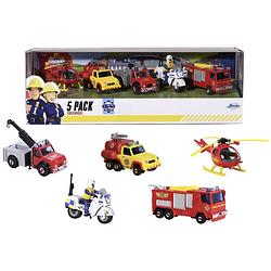 Foto van Jada toys brandweerman sam voertuigen set van 5 stuks 203094007 1 stuk(s)