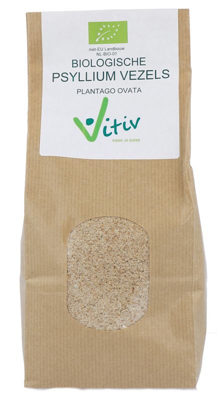 Foto van Vitiv biologische psyllium vezels