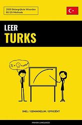Foto van Leer turks - snel / gemakkelijk / efficiënt - pinhok languages - paperback (9789403634791)