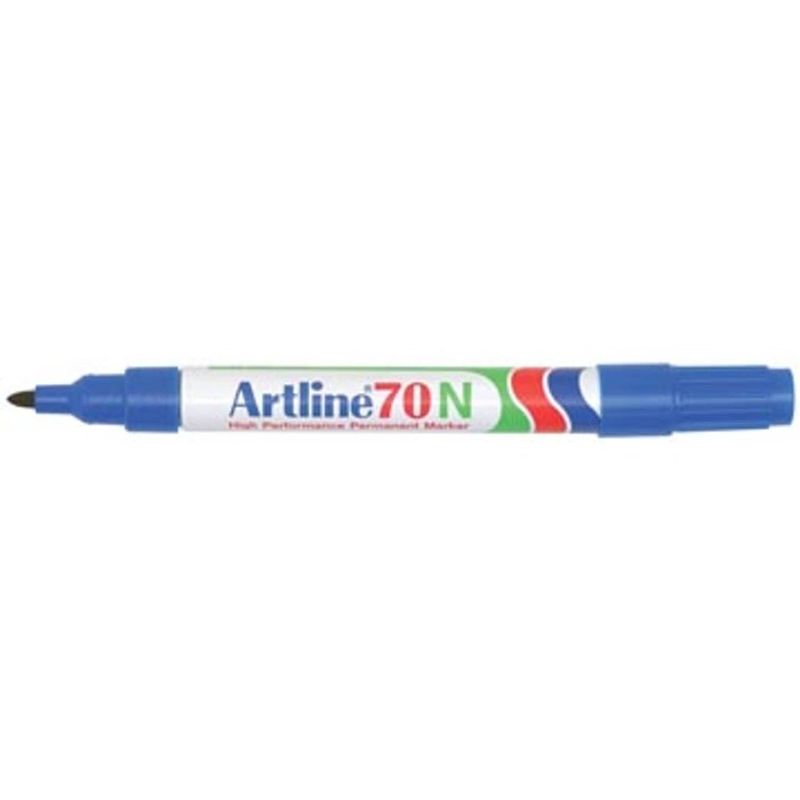 Foto van Permanent marker artline 70 blauw