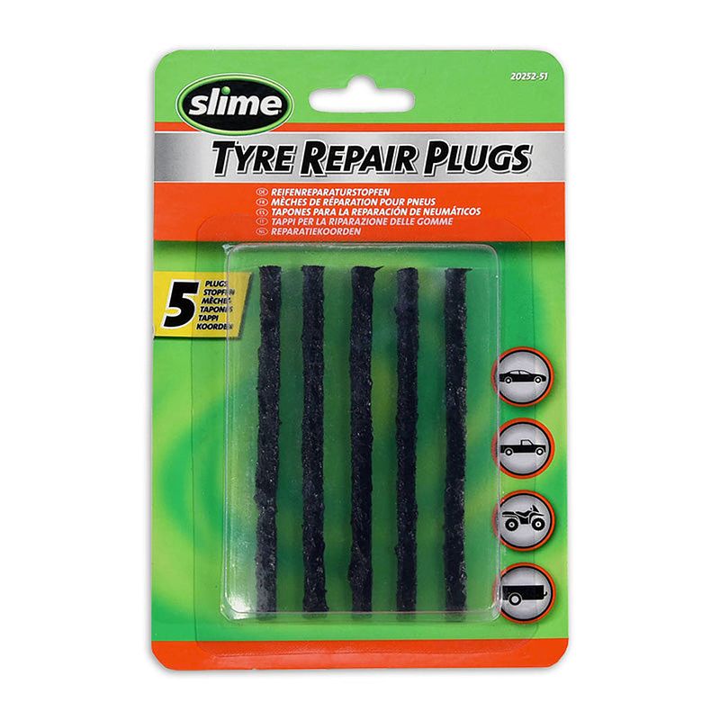 Foto van Slime tyre repair reparatiekoorden