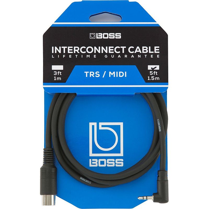 Foto van Boss bmidi-5-35 3.5 mm trs - midi-kabel 1.5m