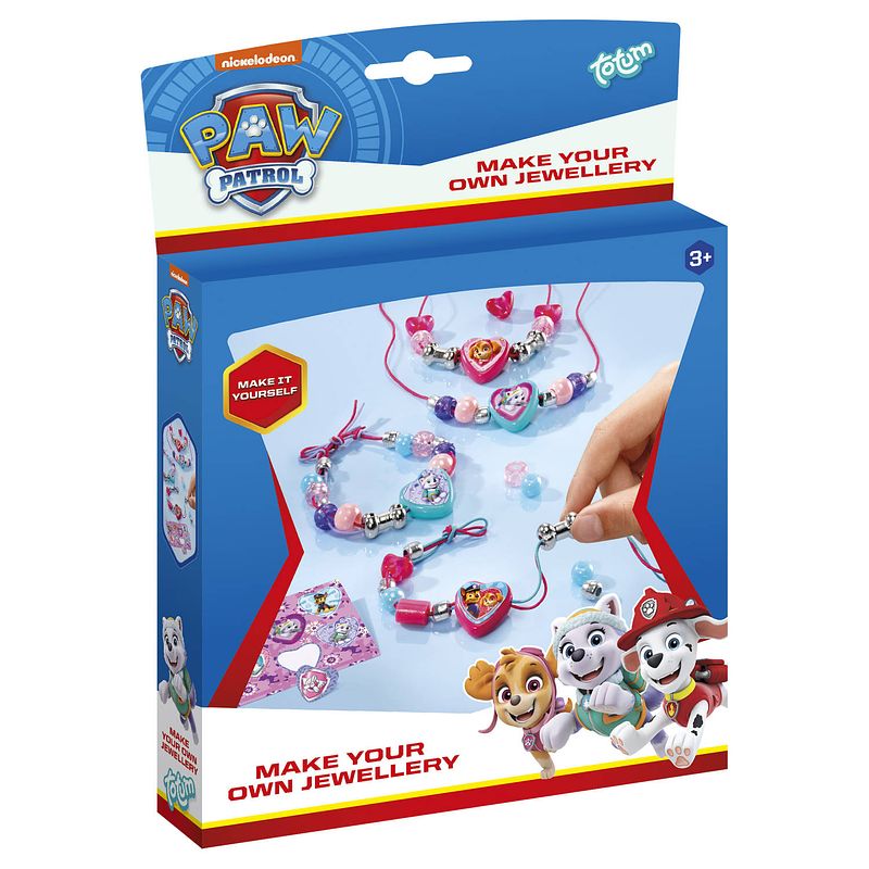 Foto van Totum knutselset maak je eigen paw patrol sieraden