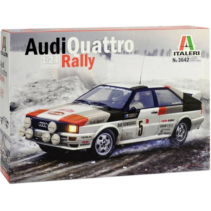 Foto van Italeri 3642 audi quattro rally auto (bouwpakket) 1:24