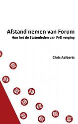 Foto van Afstand nemen van forum - chris aalberts - paperback (9789464801415)