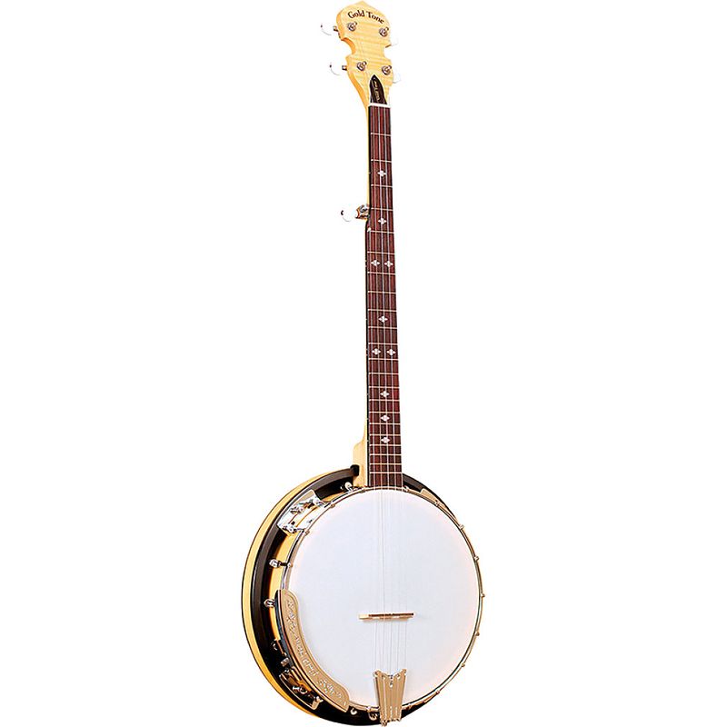 Foto van Gold tone cc-100rw cripple creek banjo met brede toets