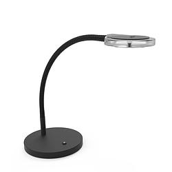 Foto van Design tafellamp - steinhauer - glas - led - voor binnen - woonkamer - eetkamer - zwart