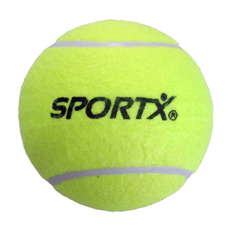 Foto van Sportx jumbo tennisbal l - geel