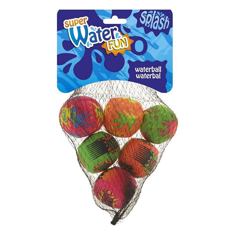 Foto van Free and easy splashballen 5 cm 6 stuks