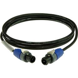 Foto van Klotz sc1-10sw neutrik speakon 2p - speakon 2p 10 meter kabel