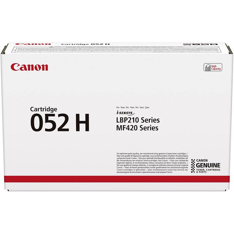 Foto van Canon 052 h 2200c002 toner origineel zwart 9200 bladzijden toner