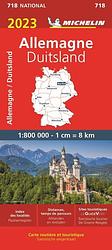 Foto van Michelin 718 duitsland 2023 - paperback (9782067258112)