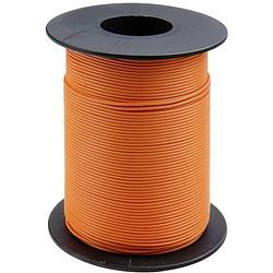 Foto van Donau elektronik 125-s50-7 draad 1 x 0.25 mm² oranje 50 m