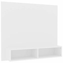 Foto van Vidaxl tv-wandmeubel 102x23,5x90 cm spaanplaat wit