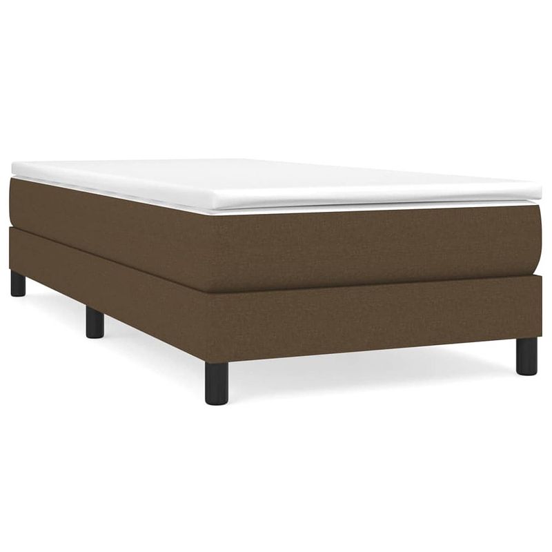 Foto van The living store boxspringbed - comfort sleep - bedframe 203 x 90 x 25 cm - middelharde ondersteuning