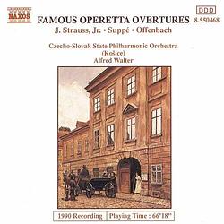 Foto van Famous operetta overtures - cd (4891030504684)