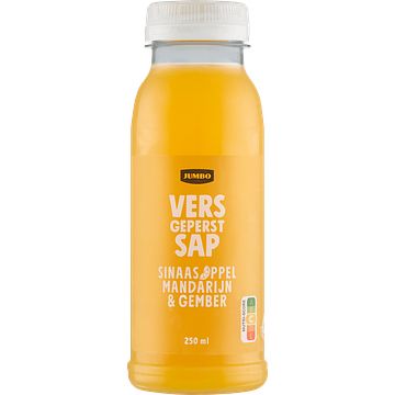 Foto van Jumbo fruitsap gember met mandarijn & sinaasappel 250ml