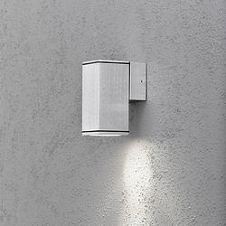 Foto van Konstsmide monza 7908-310 buitenlamp (wand) halogeen gu10 35 w aluminium