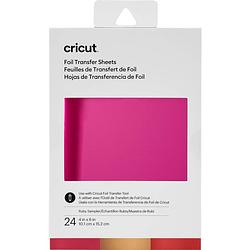 Foto van Cricut transfer foil sheets folie rood